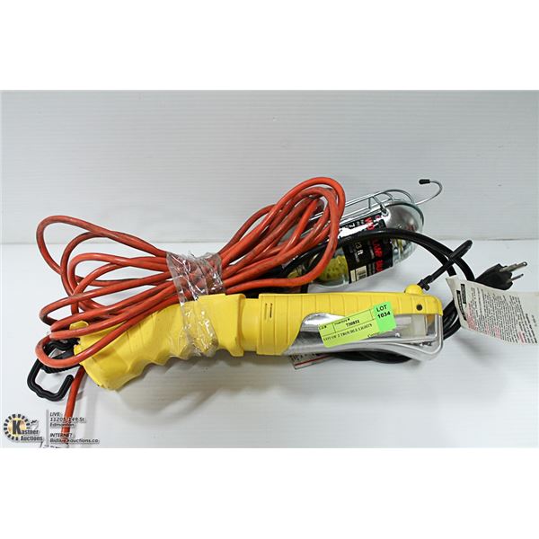 LOT OF 2 TROUBLE LIGHTS