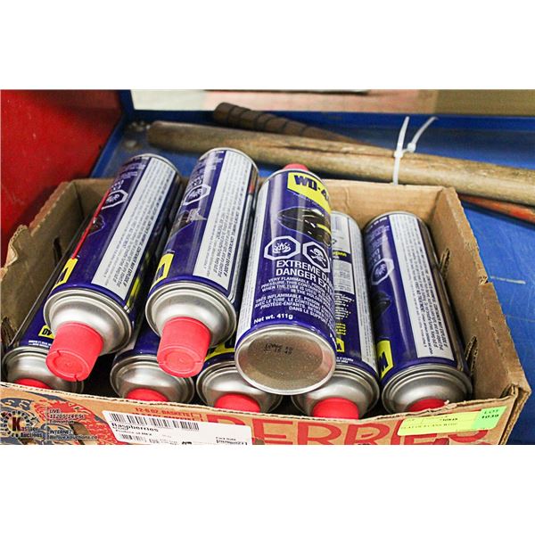 FLAT OF 8 CANS WD40