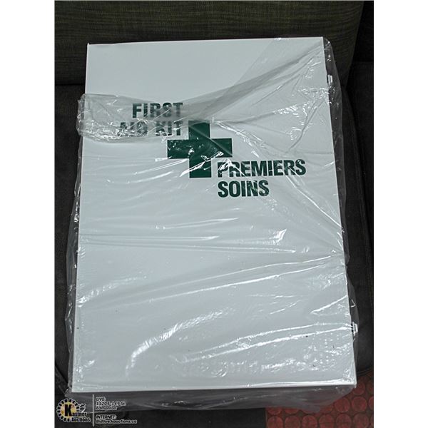NEW FIRST AID KIT METAL CASE