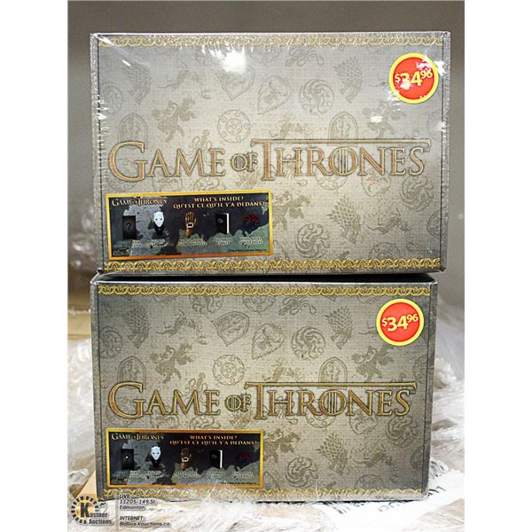 LOT OF 2 NEW GAME OF THRONES COLLECTIBLES