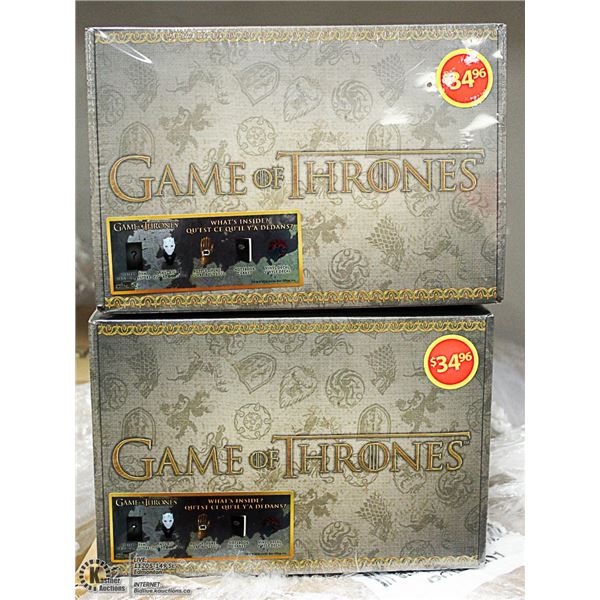 LOT OF 2 NEW GAME OF THRONES COLLECTIBLES