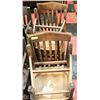 Image 1 : LOT OF 4 BROWN SIDECHAIRS