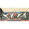 Image 1 : LOT OF 4 SCAFFOLD CASTORS