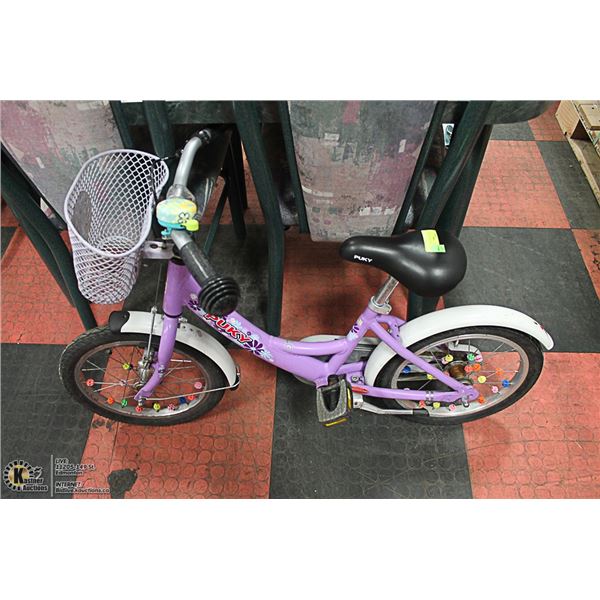 PUKY KIDS EUROPEAN BIKE