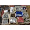 Image 1 : PALLET OF ASSORTED NAILS, HARDWARE AND MORE