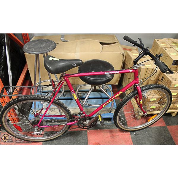 CCM 6000 TARGA 18 SPEED BIKE,TUNED UP, 23 IN FRAME