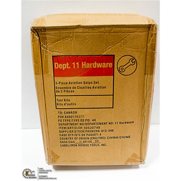 3 PIECE AVIATION SNIPS SET