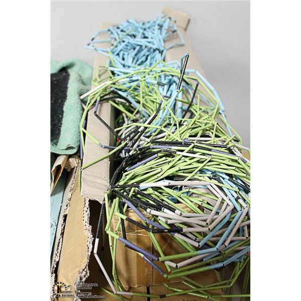 NEW BEADED CURTAIN / WALL HANGING WITH 2 PANDAS &