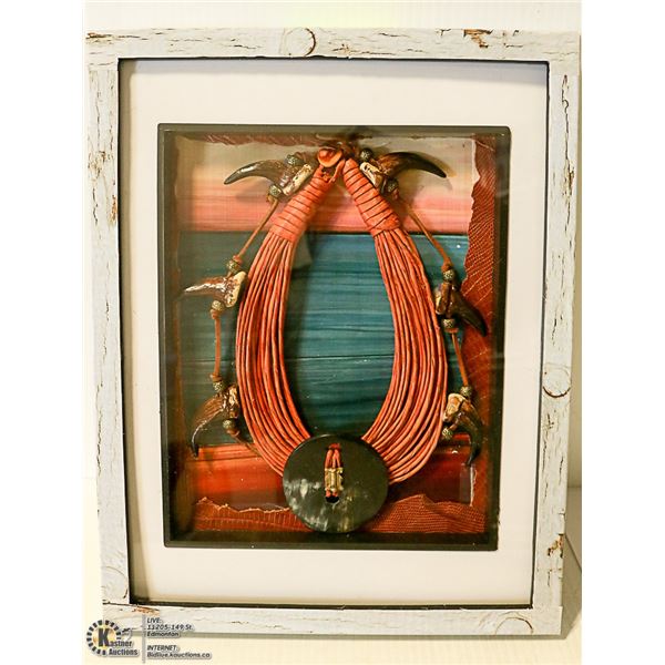 HAND MADE IN AB VINTAGE STYLE BEAR CLAW NECKLACE