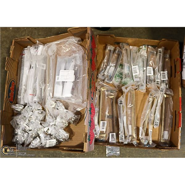 2 LOTS OF FURNITURE HANDLES