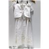 Image 1 : NEW - KIDS SZ 6, WHITE FORMAL. WEDDING