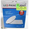 Image 1 : 5-7/8" OD 9W LOT OF 5 WHITE LED ROUND PANEL LIGHT