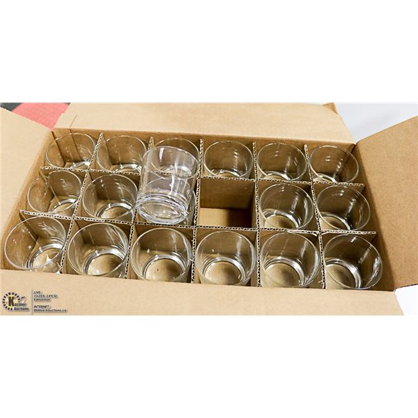 LOT OF 36 ARCOROC BAR GLASSES