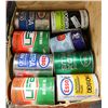 Image 1 : LOT OF VINTAGE OIL CAN