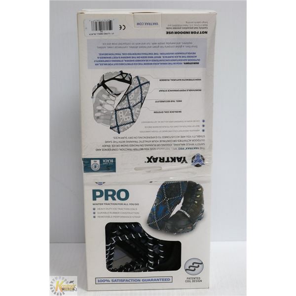 4 PAIRS OF YAKTRAX SIZE MEDIUM