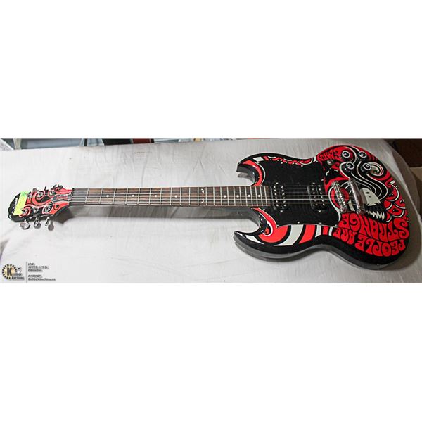 ELECTRIC GUITAR -EPIPHONE 'EMILY THE STRANGE'