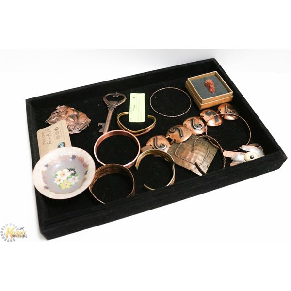 VINTAGE COPPER JEWELLERY COLLECTION
