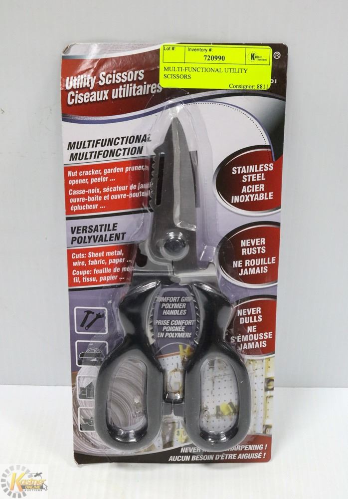MULTI-FUNCTIONAL UTILITY SCISSORS