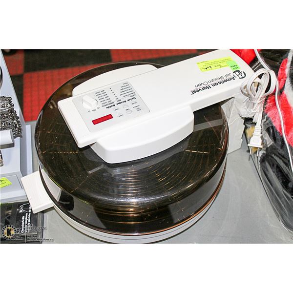 NESCO AMERICAN HARVEST JET STREAM COUNTERTOP OVEN,