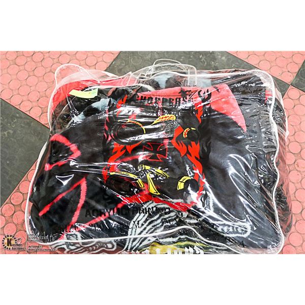 CHOPPERS PLUSH BLANKET - QUEEN SIZE