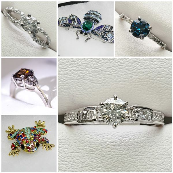 FEATURED BROOCHES AND APPRAISED JEWELLERY