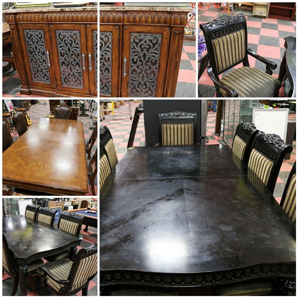 FEATURED MANSION DINNING ROOM FURNITURE