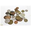 Image 1 : ESTATE LOT OF ANTIQUE WORLD COINS ASSORTED