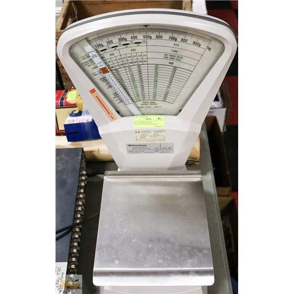 PITNEY BOWES POSTAL SCALE-VINTAGE