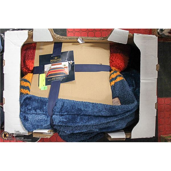 PENDLETON QUEEN BLANKET 98" X 92"