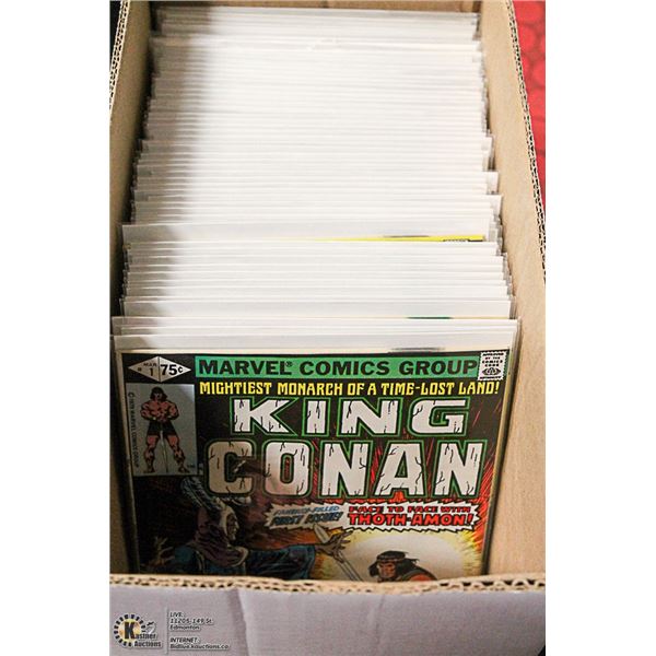 KING CONAN #1-43 & 17 OTHER ISSUES