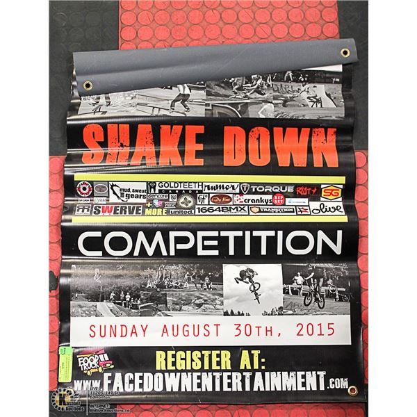 SHAKEDOWN SKATEBOARD COMPETITION BANNER AUG 30
