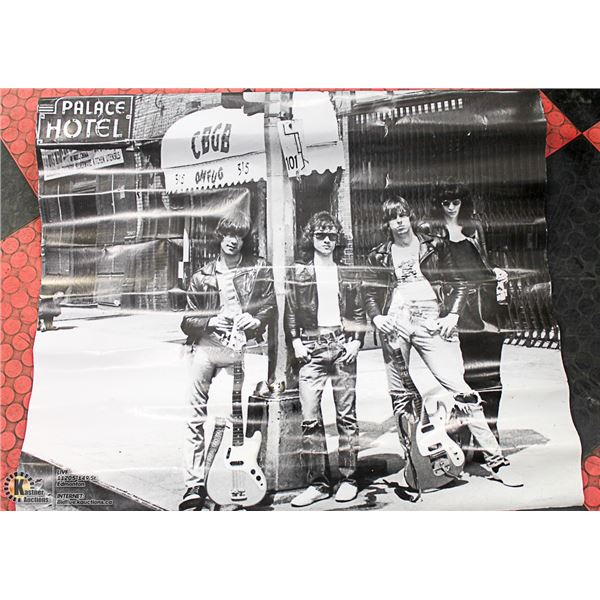 RAMONES VINTAGE POSTER
