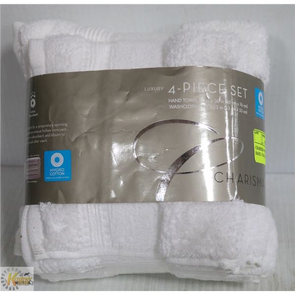 CHARISMA 100% HYGROCOTTON HAND / FACE TOWELS