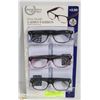 Image 1 : FOSTER GRANT LADIES READING GLASSES 3 PACK +2.50