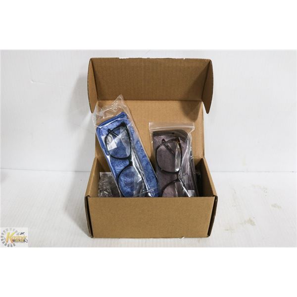 NEW 3 PACK FOSTER GRANT READING GLASSES +1.50