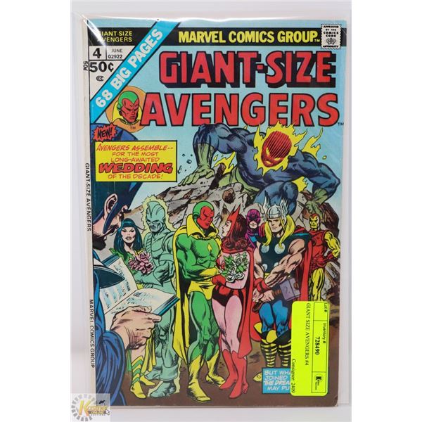 GIANT SIZE AVENGERS #4
