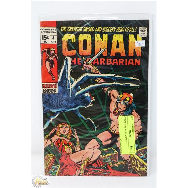 CONAN THE BARBARIAN #4