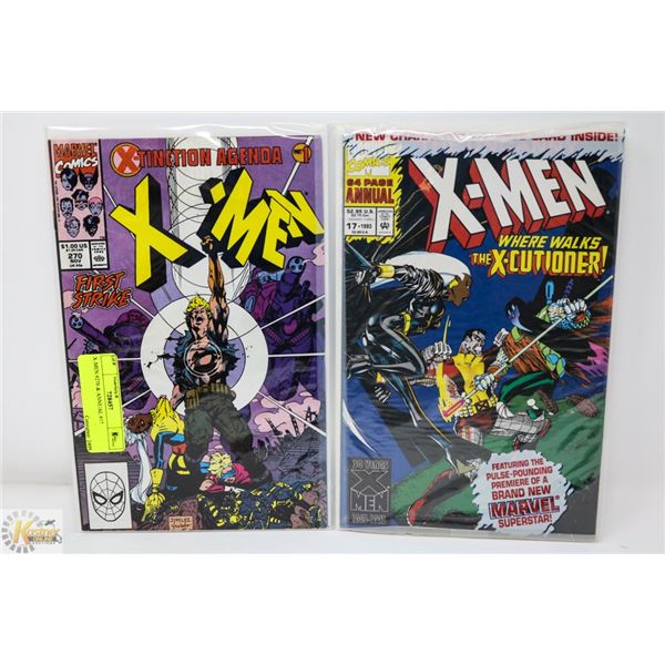 X-MEN #270 & ANNUAL #17