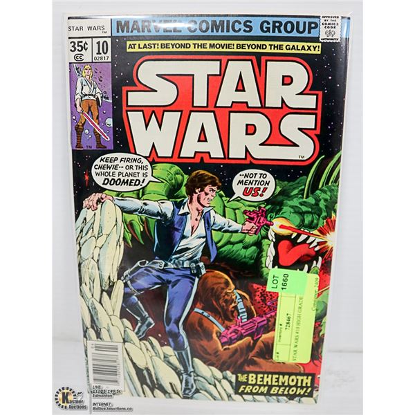 STAR WARS #10 HIGH GRADE