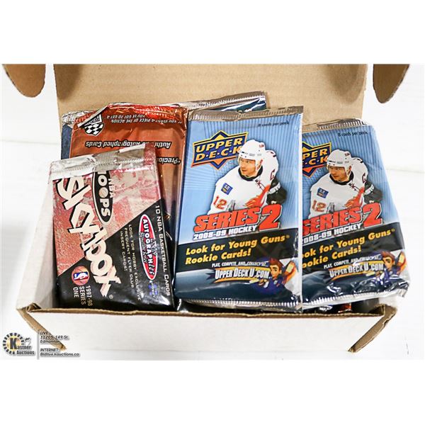 VARIOUS UNOPENED CARDS 1990'S