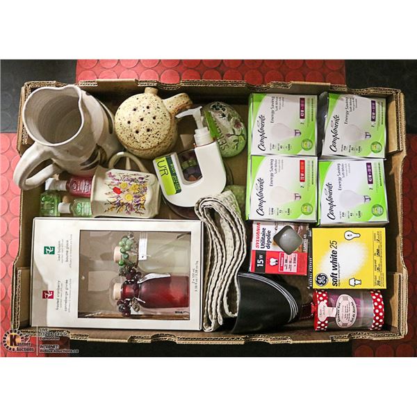 FLAT WITH NEW HOUSEHOLD ITEMS INCL. 2-PC SCENTED