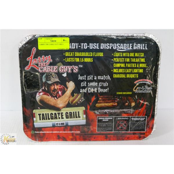 LARRY THE CABLE GUY GRILL