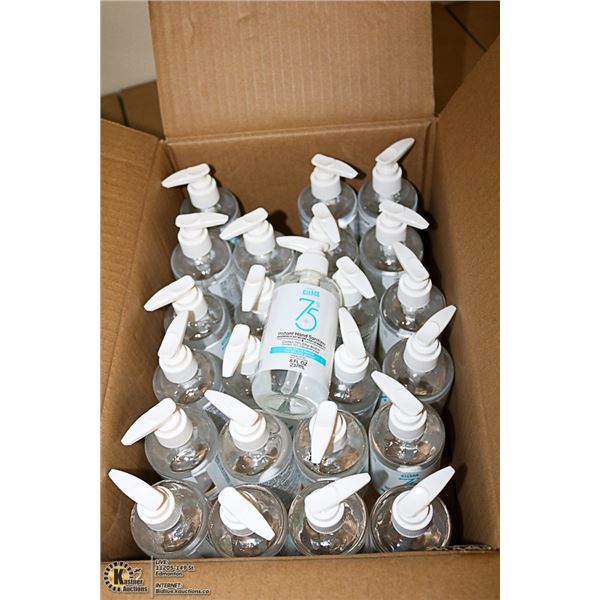 CASE OF 24 - 237ML BOTTLES OF HAND SANITIZER W/