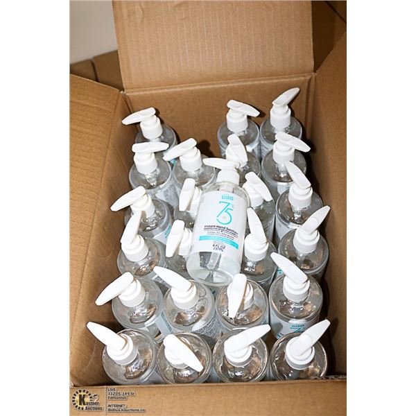 CASE OF 24 - 237ML BOTTLES OF HAND SANITIZER W/