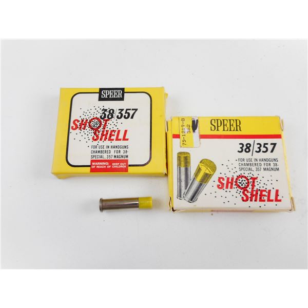 38/357 SPEER SHOT SHELL COLLECTIBLE AMMO