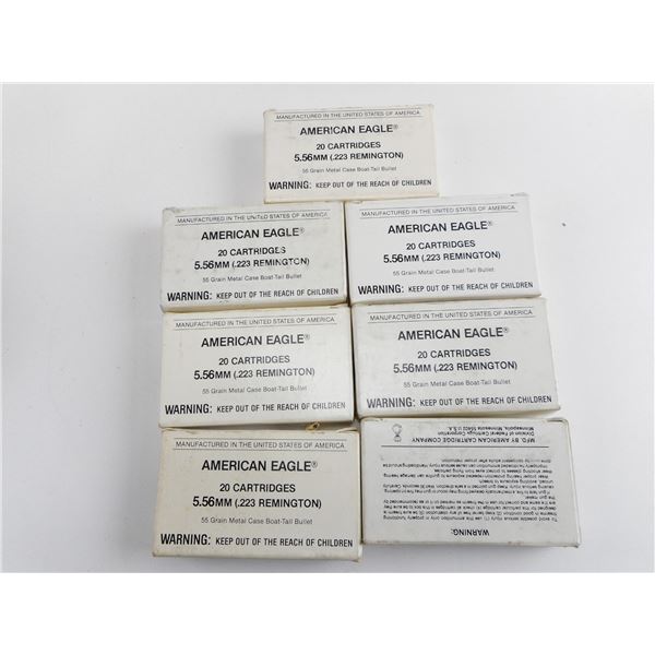 .223 REM, RELOADED AMMO