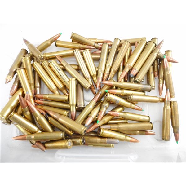 ASSORTED RELOADED AMMO LOT