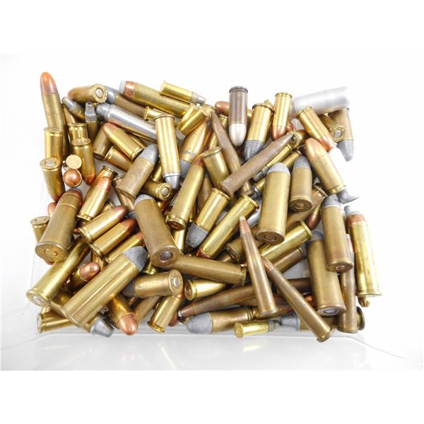 ASSORTED RELOADED AMMO LOT