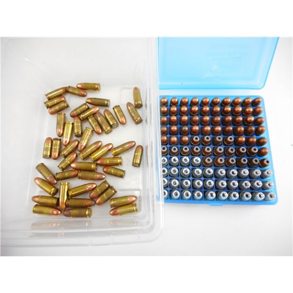 ASSORTED RELOADED AMMO LOT