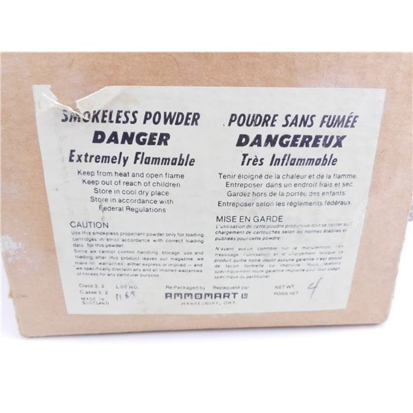 SMOKELESS POWDER